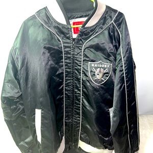 Autographed Los Angeles Raiders Jason Witten NFL Satin Jacket Adult Size Large